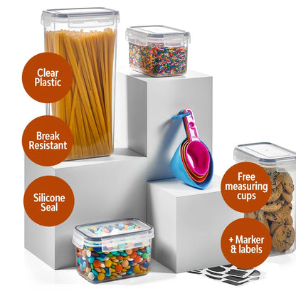 Cenie Airtight Food Storage Container 14 Set